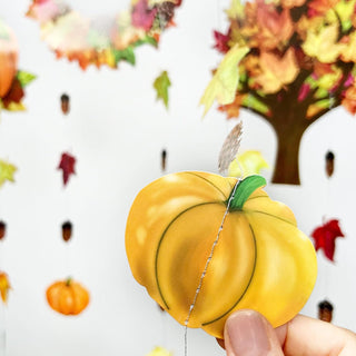 Fall Pumpkin and Leaf Garlands Set (6pcs) 5