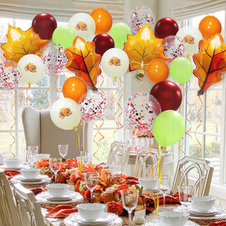 Fall Balloons Set for Thanksgiving Decorations (28 pcs) 5