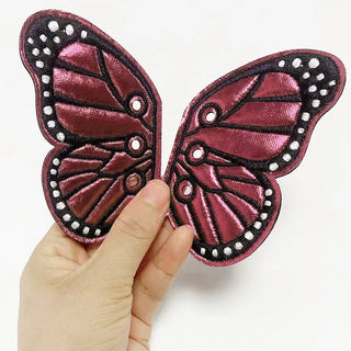 Lovely Girls Shoes Sneaker Pink Butterfly Wings Shoes Accessories 1