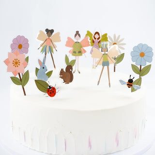 Woodland Fairy Cupcake Toppers (24pcs) 4