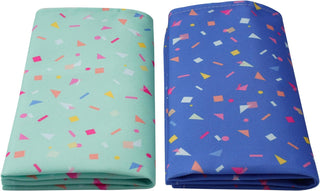 Rainbow Theme Fabric Napkins in Blue (6pcs)  3