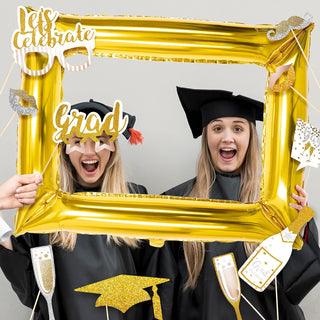 Novelty Graduation Photo Props Inflatable Photo Frame (15pcs) 5