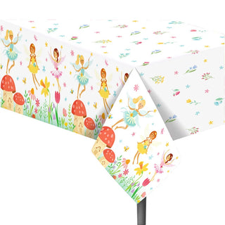 Woodland Fairy Disposable Tablecloth (54"x108") 1
