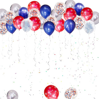 Patriotic Balloons Kit  Red Blue White for 4th July Independence Day (26pcs) 1