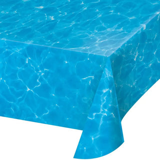 Ocean Tablecloth in Blue (54"x108") 1