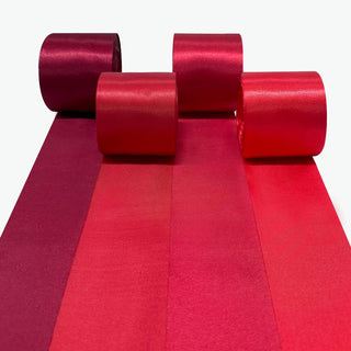 Red Theme Party Ombre Red Satin Ribbon (197Ft) 1