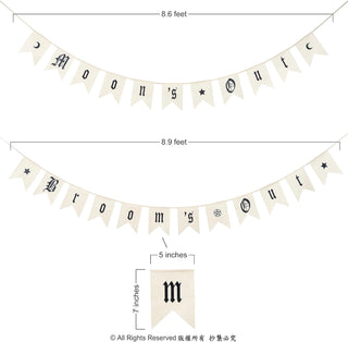Halloween Party Bunting Banners Set (2pcs) 5