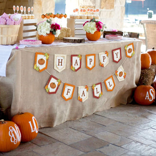 Happy Fall Banner for Autumn Party Decoration (2 pcs) 6