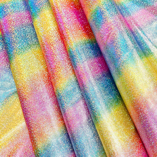 Iridescent Glitter Curtain Backdrop for Rainbow Theme Party(2Pcs) 5