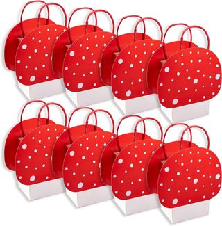 Small Red Mushroom Gift Bag Set (8pcs) 3