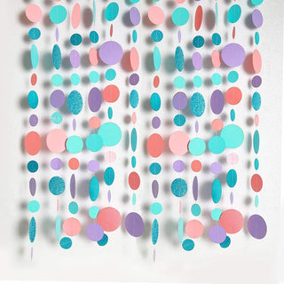 Under the Sea garland in blue, pink and purple (52ft) 2