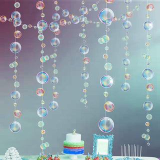Mermaid Rainbow Bubble Garlands Set (6pcs) 2