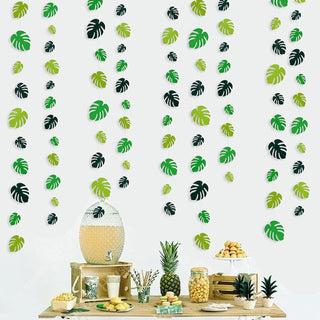 Tropical Leaves Garlands Banners (46ft) 4