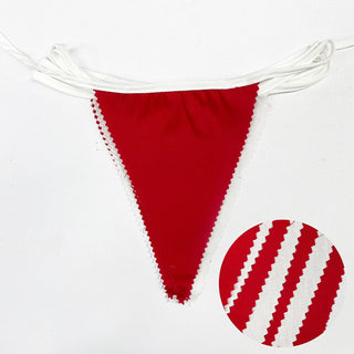  Wedding Banners of Triangle Fabric Flags in Red & White (32Ft) 6
