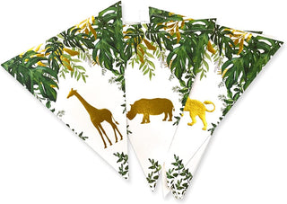 Jungle Safari Pennant Bunting flags 36ft 6