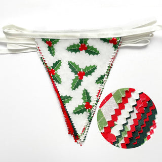 Christmas Pennant Bunting Flags 32ft 6