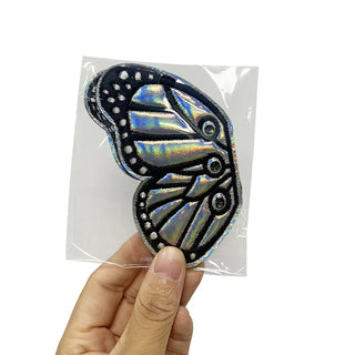 Iridescent Butterfly Wings Shoe Lace Accessories 7