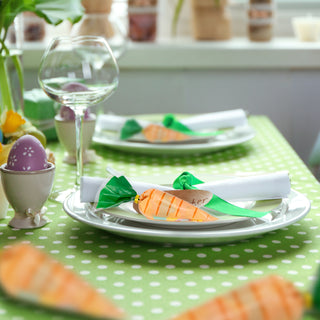 Easter Carrot Shape Confetti Bags with Bunny Confetti 1
