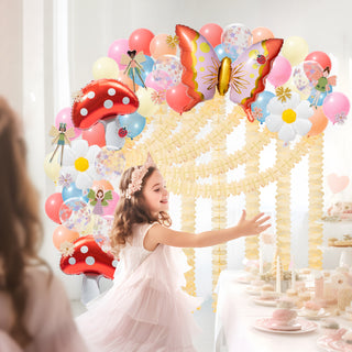 Woodland Fairy Balloons and Garlands Kit (63pcs) 2