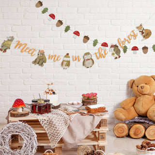 Forest Friends Baby Shower Banners (2pcs) 2