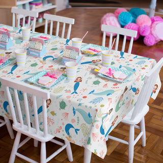 Under the Sea and Mermaid Tablecloth 