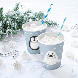 Winter Friends Birthday Party Paper Cups (50pcs) 3