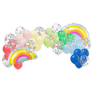 Pastel Rainbow Balloon Arch Kit 51 pcs 1