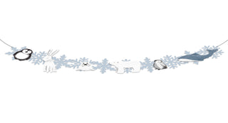 Frozen Friends Baby Shower Snowflake Banner (2m) 1