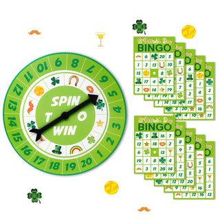 10 cards St. Patrick’s Day Bingo Game 7