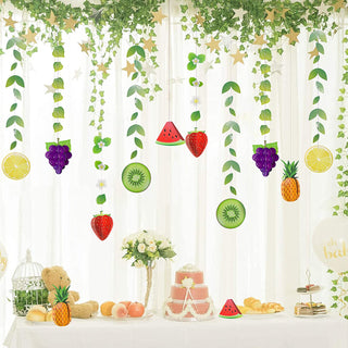 Tropical Garlands Set with Fruits and Leaves (12pcs) 1