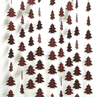 Gradient Brown Christmas Tree Garland (39Ft) 1
