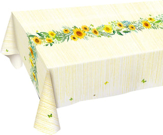 9x5 ft Sunflower Tablecloth 1