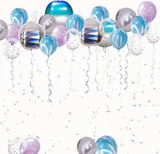 Iridescent Balloon Kit Holographic Decorations (22 pcs) 1