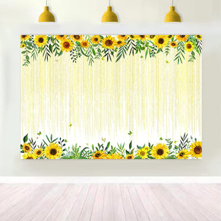 Sunflower Backdrop 7x5 ft 1
