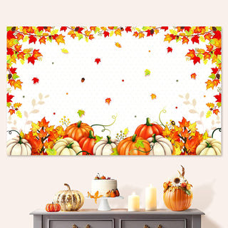 Fall Party Backdrop 3x5 ft Fabric 1
