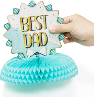 Father’s Day Centerpieces in Blue and Gold (7pcs) 5