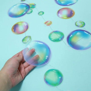 Colorful Flat Bubble Garlands (4pcs) 3