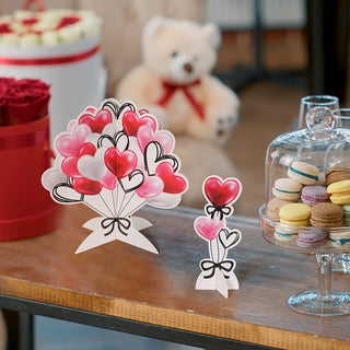  6 pcs  kit of lovely heart centerpieces 3