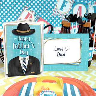 Happy Fathers Day Card Custom (2pcs) 3