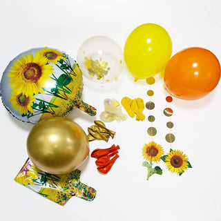 Sunflower Balloons And Garlands Set (35pcs) 5