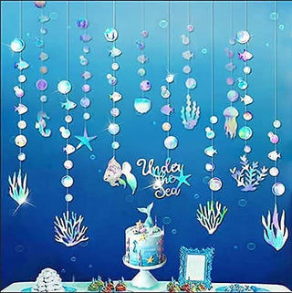 Iridescent Under The Sea Party Garland (12 pcs) 6