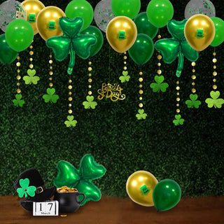 33pcs St Patricks Day Balloon Garland Kit Saint Patricks Party Decorations 6