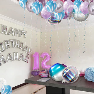 Iridescent Balloon Kit Holographic Decorations (22 pcs) 6