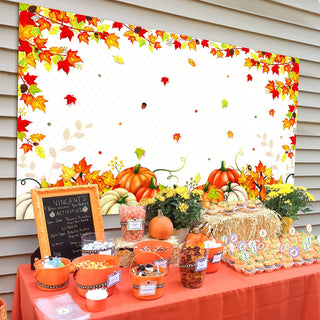Fall Party Backdrop 3x5 ft Fabric 6