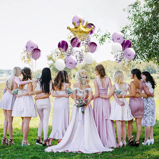 Lavender Balloon Princess Set (50 pcs) 2
