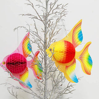 3D Colorful Tropical Fish Bubble Garland