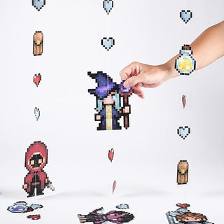 Dungeon Pixel Video Game Party Decoration Medieval Banner (6 Pcs)