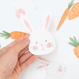 Bunny Carrot Easter Banner (Pack of 2)