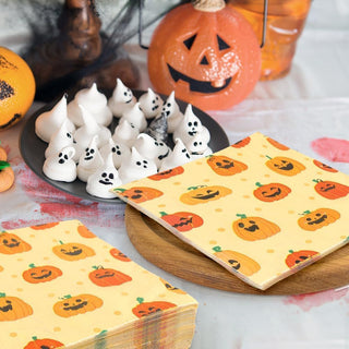 Halloween Pastel Pumpkin Napkins (50 Pcs)