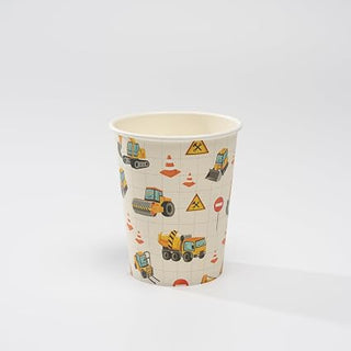 Construction Truck Cups Birthday Party Supplies (50 Pcs)
